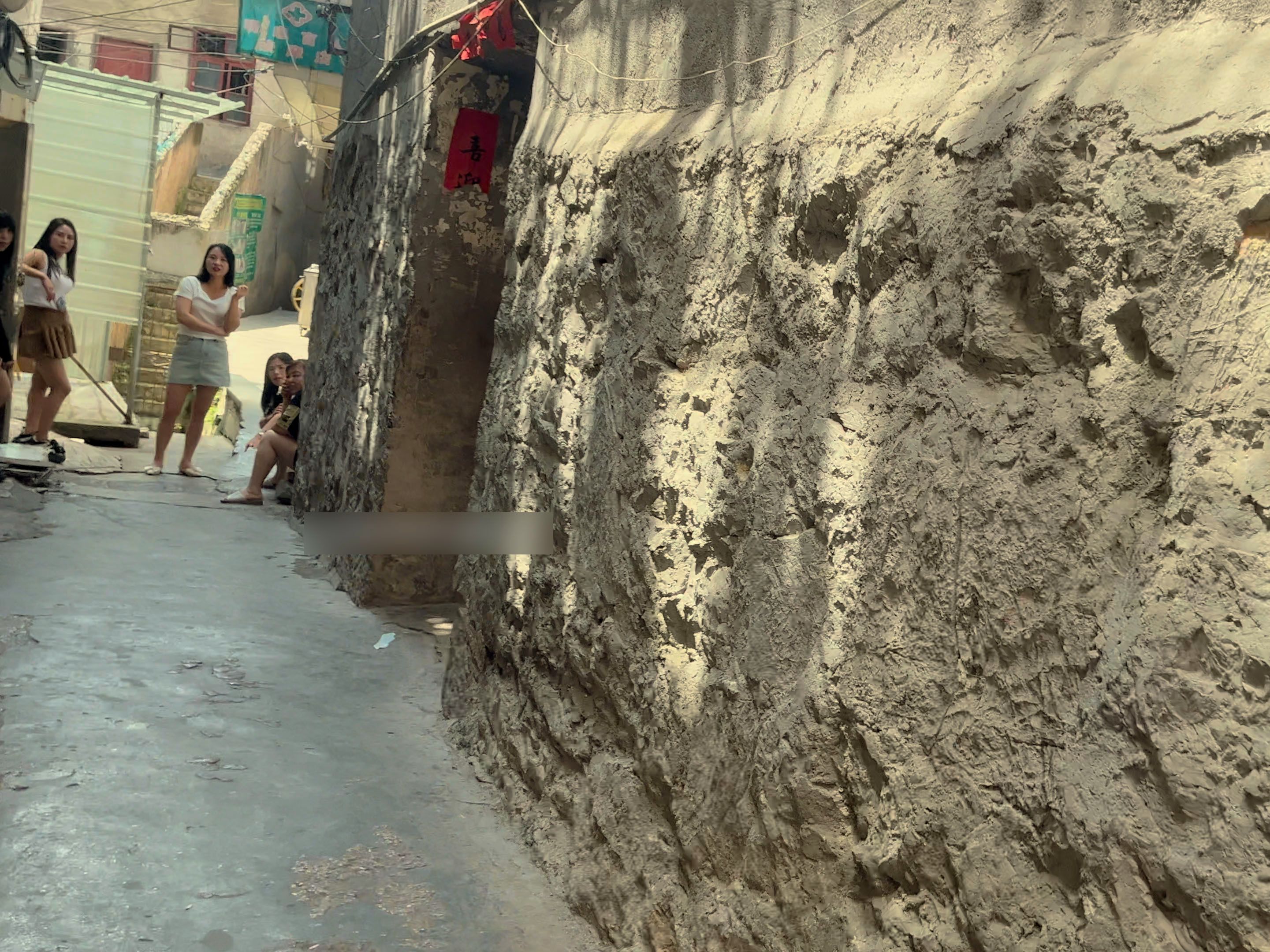 通辽火车站后面的小巷子